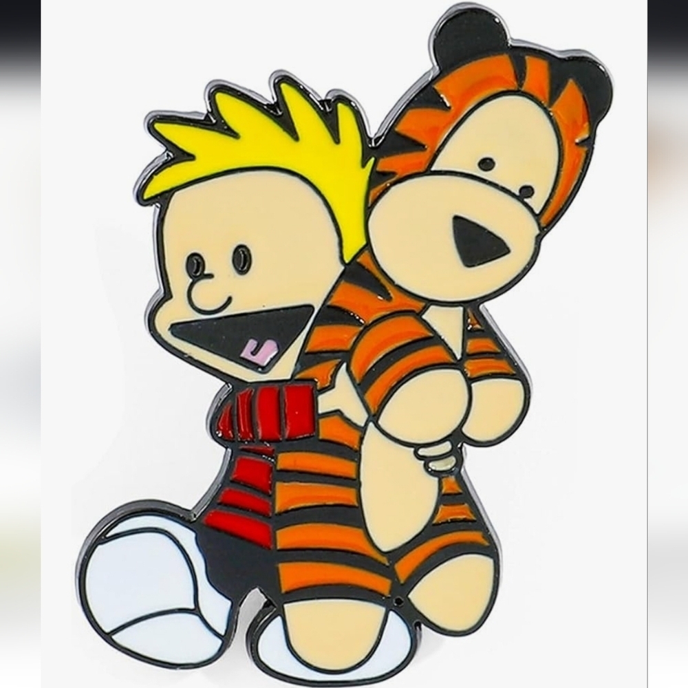 Cartoon Character Enamel Pin